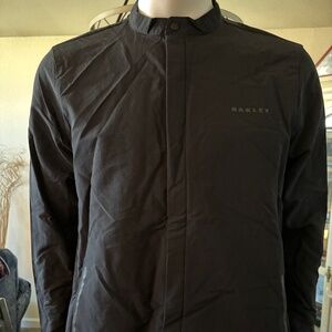 New mens Oakley Utility long sleeve Bi-Material shirt various sizes black